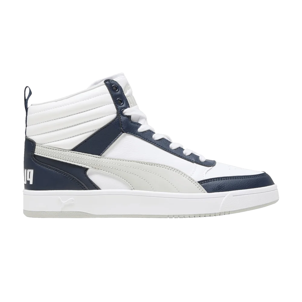 Krossovki-Puma-Dribble-Mid-Navy-Ash-Grey