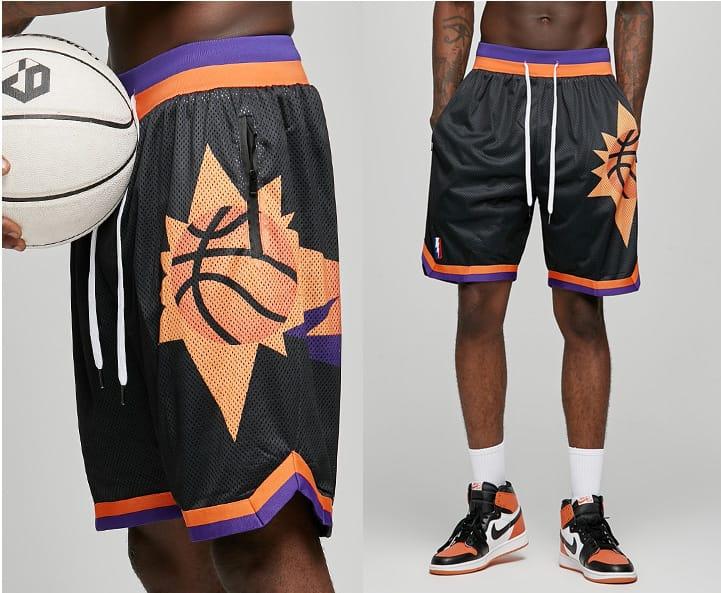 Баскетбольные шорты Ehot Phoenix Suns Black Shorts