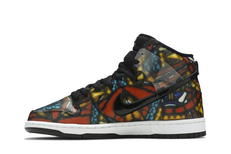 Кроссовки Concepts x Nike SB Dunk High 'Stained Glass' Special Box
