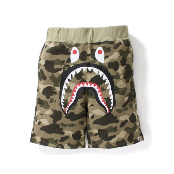 Спортивные шорты BAPE Color Camo Shark Sweat Shorts Beige
