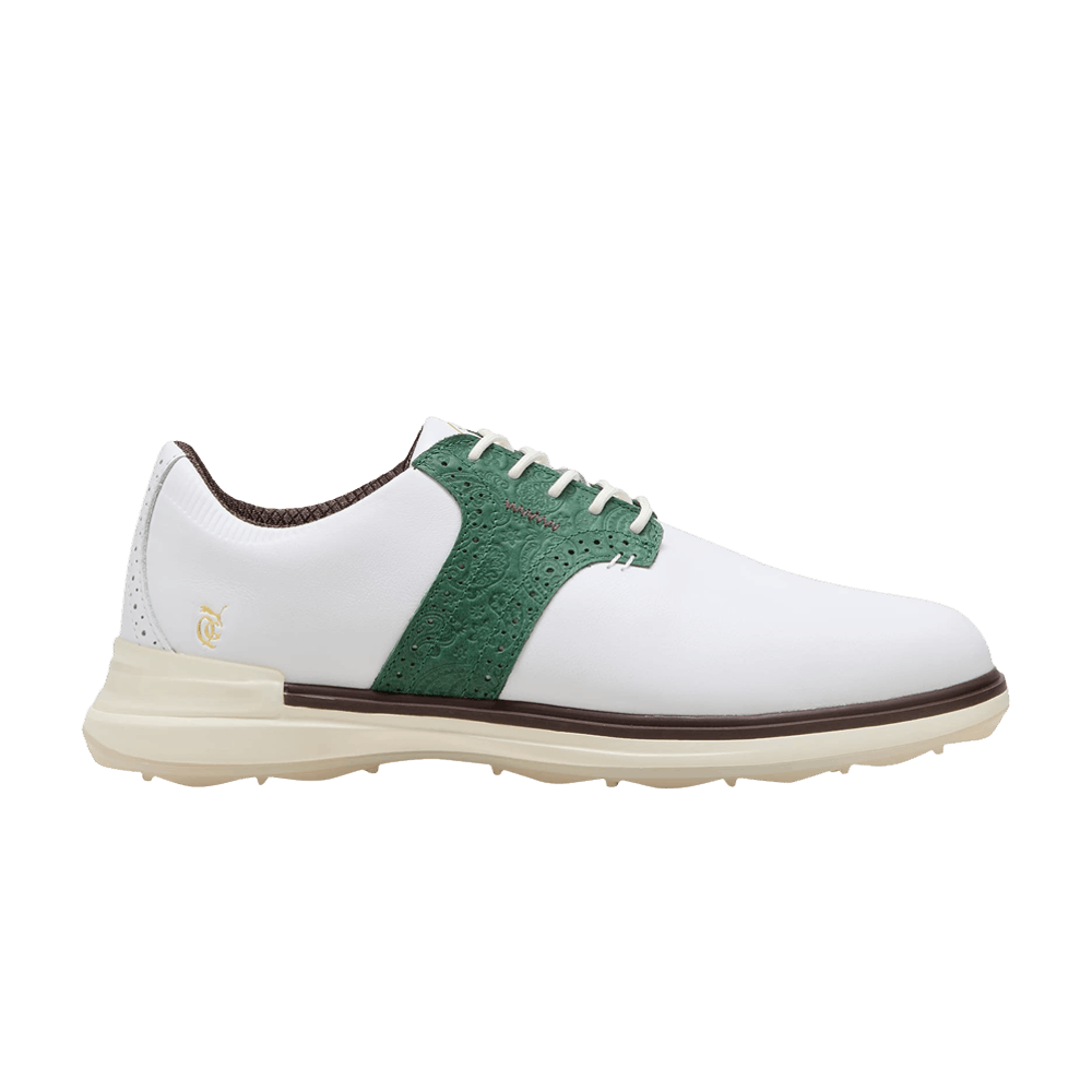Кроссовки Quiet Golf Club x Puma Avant 'White Deep Forest'