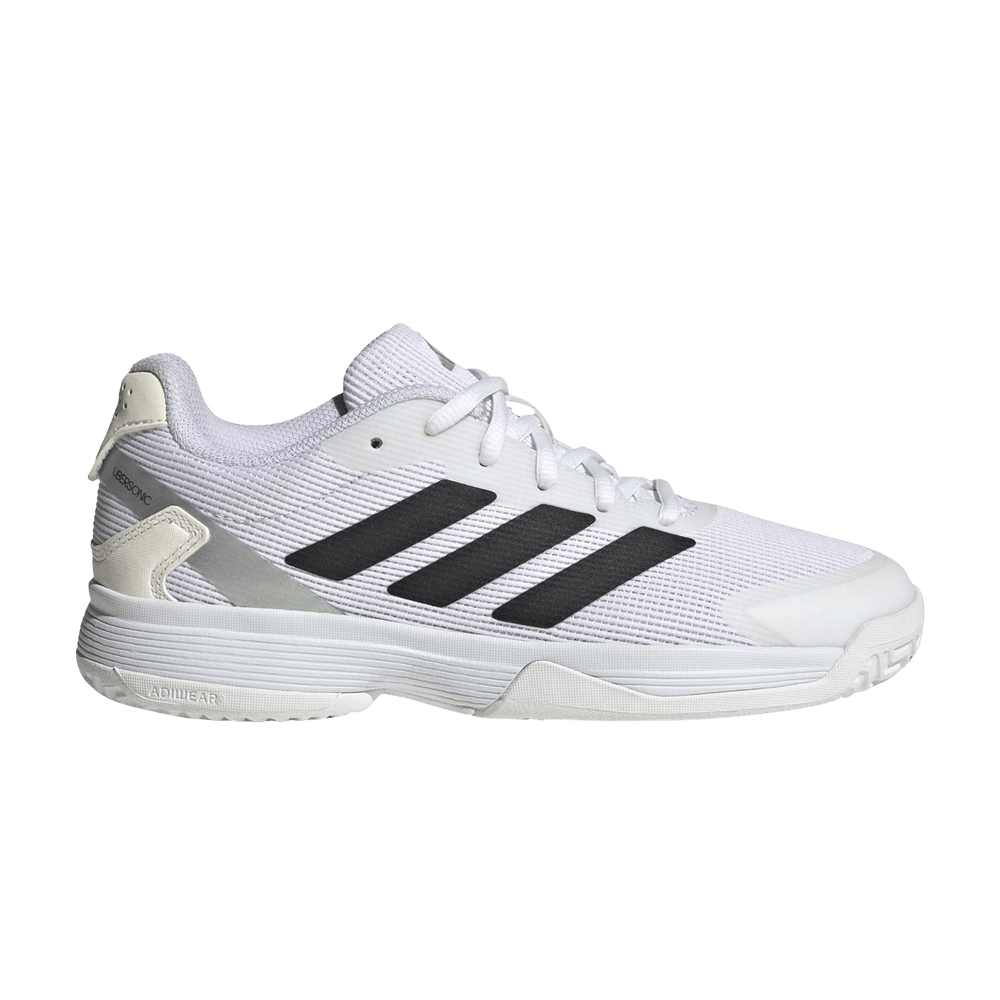 Кроссовки Adidas Adizero Ubersonic J 'White Black Silver Metallic'