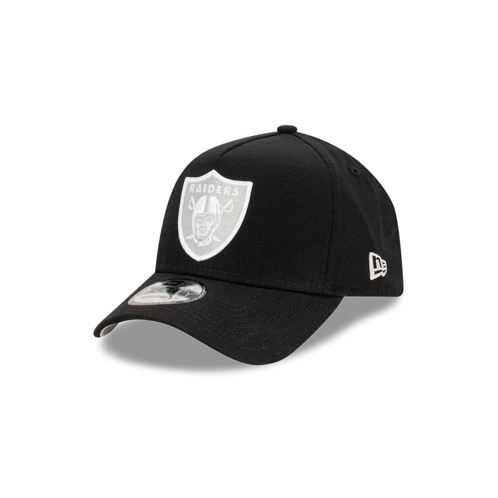 New-Era-Las-Vegas-Raiders-Ripstop-9FORTY-A-Frame-NFL-Strapback-Hat