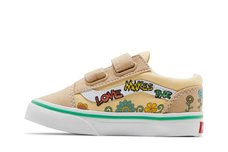 Кроссовки Sesame Street x Vans Old Skool V Toddler 'Elmo'