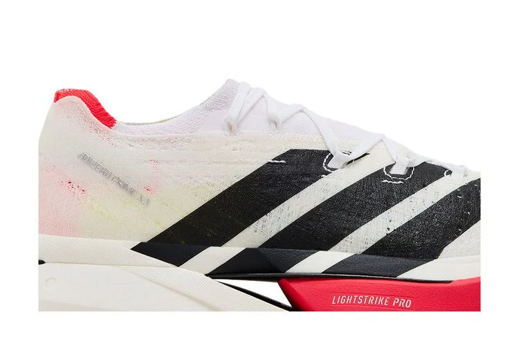 Кроссовки adidas Adizero Prime X 3.0 Strung 'White Black Lucid Red'
