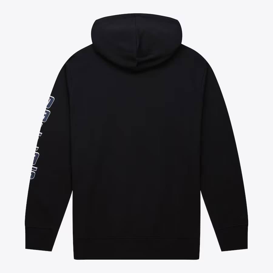 Худи Mitchell & Ness Black Dallas Mavericks Big Face 7.0 Pullover Hoodie