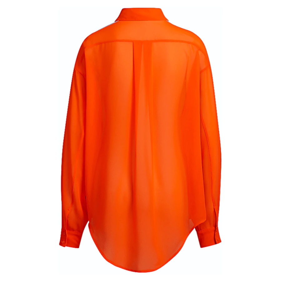 Рубашка adidas Ivy Park Swim Cover-Up Shirt (Plus Size) Solar Orange