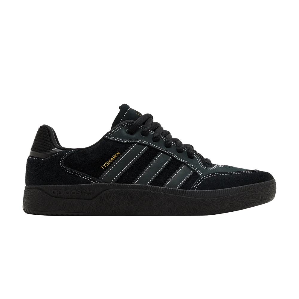 Кроссовки adidas Tyshawn 'Black Gold Metallic'