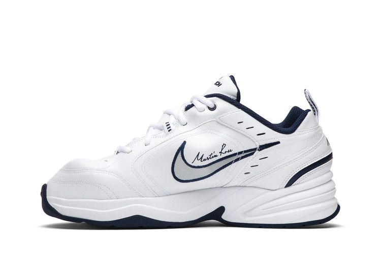 Кроссовки Martine Rose x Nike Air Monarch IV 'White Navy'