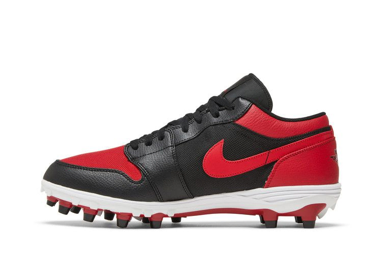 Кроссовки Air Jordan 1 Low TD Cleat 'Bred'