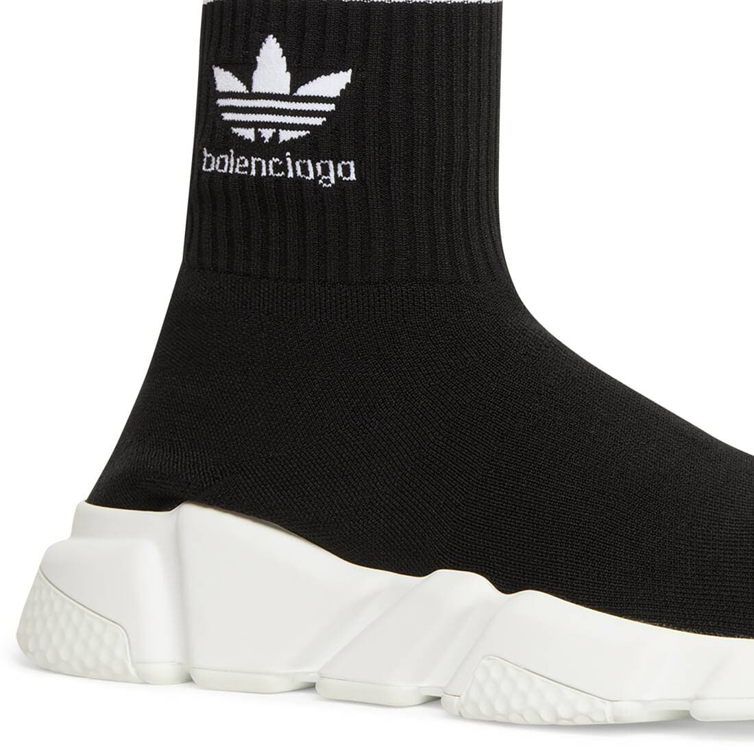 Кроссовки adidas x Balenciaga Speed Trainer Black White