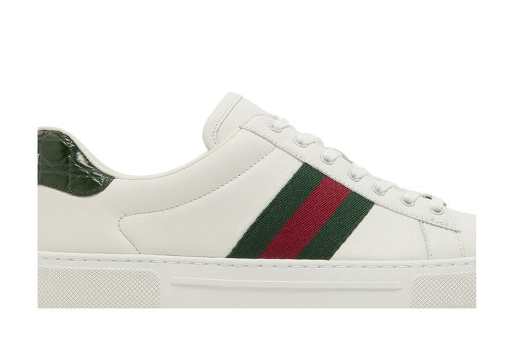 Кроссовки Gucci Wmns Ace 'White Green Red'