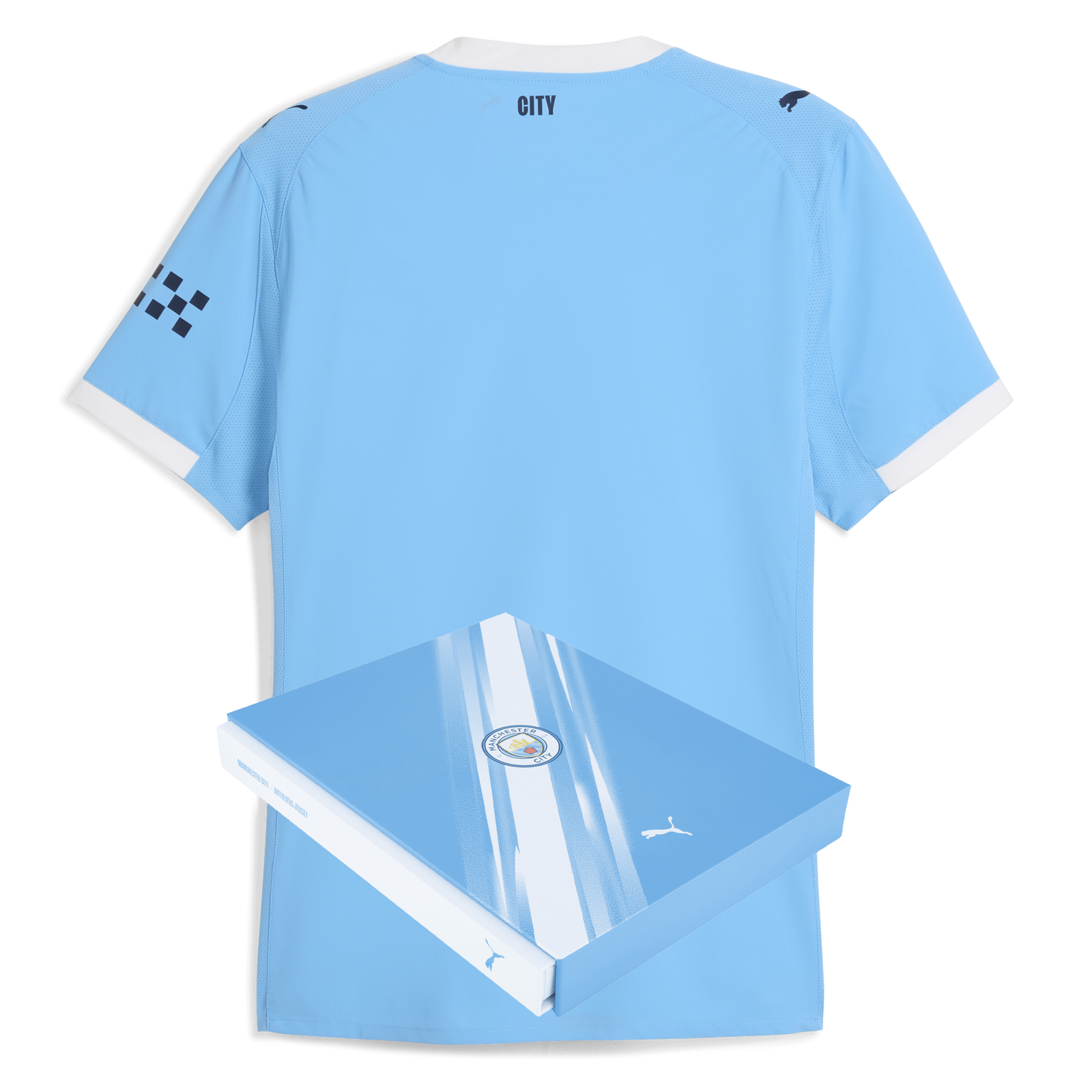 Футбольное джерси Manchester City Authentic Home Jersey 25-26 in Gift Box