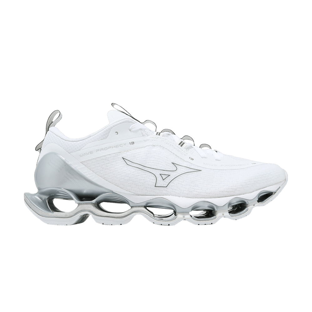 Кроссовки Mizuno Wave Prophecy 13 'White Silver'