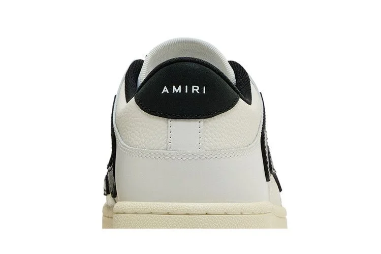 Кроссовки Amiri Skel Top Low 'White Black' 2024