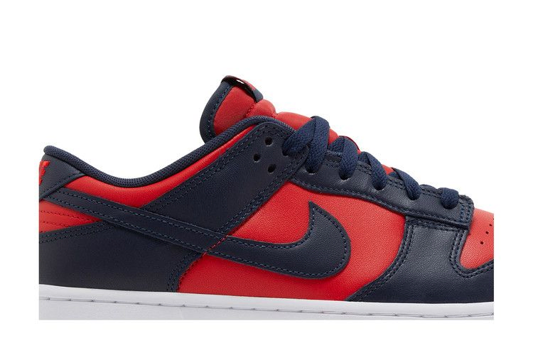 Кроссовки Nike Dunk Low Retro 'Navy Red' 2024