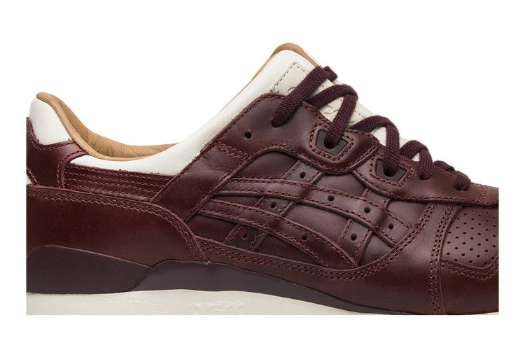 Кроссовки ASICS Packer Shoes x J.Crew x Gel Lyte 3 '1907 Collection Oxblood'