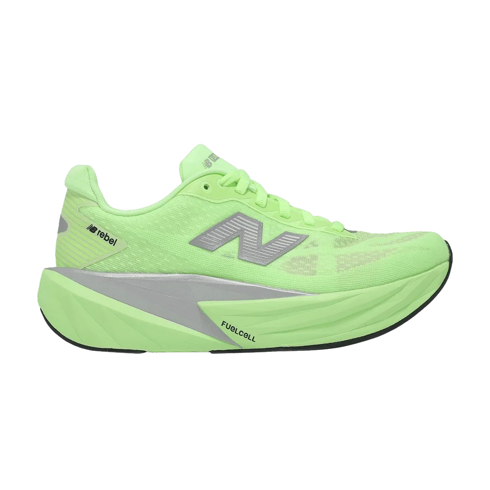 Кроссовки New Balance Wmns Fuelcell Rebel v5 Wide 'Mint Green Silver Metallic'