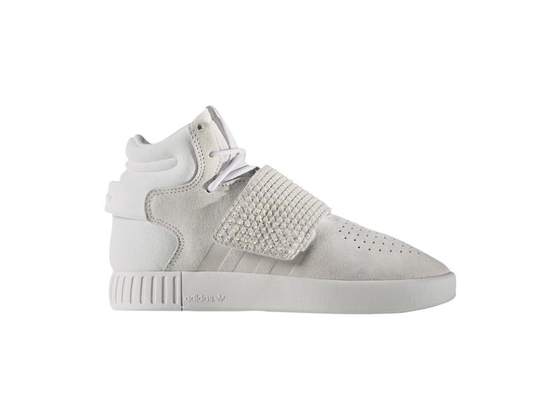 Кроссовки adidas Tubular Invader Strap J Vintage White
