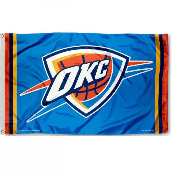 Флаг NBA Oklahoma City Thunder
