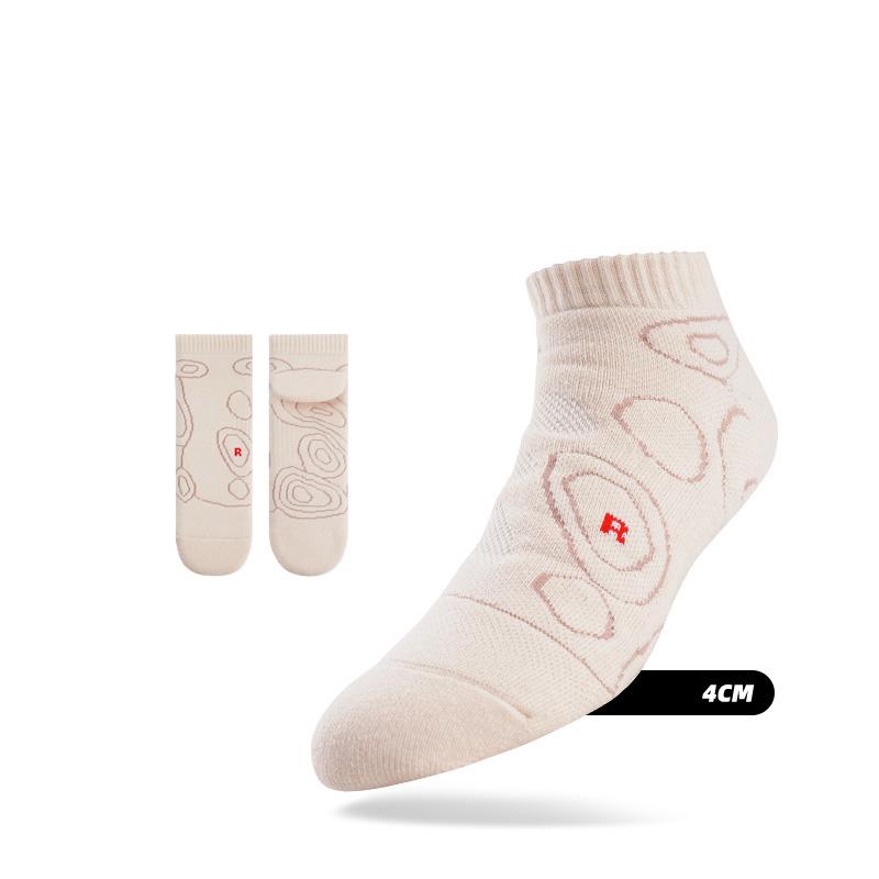 Спортивные носки Ehot Circles Beige Low Cut Socks