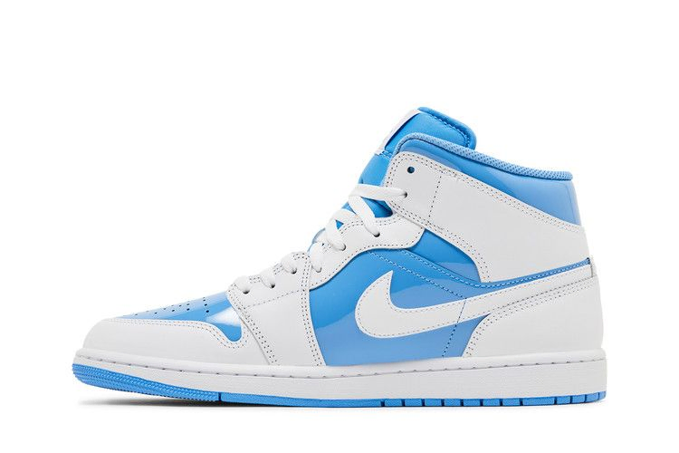 Кроссовки Air Jordan 1 Mid 'Legend Blue'
