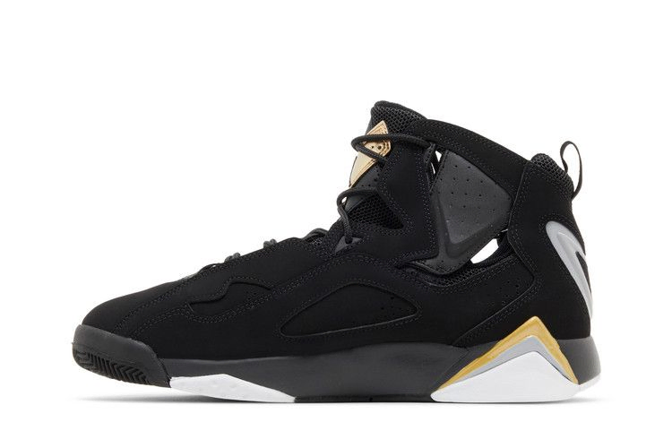 Кроссовки Air Jordan True Flight 'Black Metallic Gold'