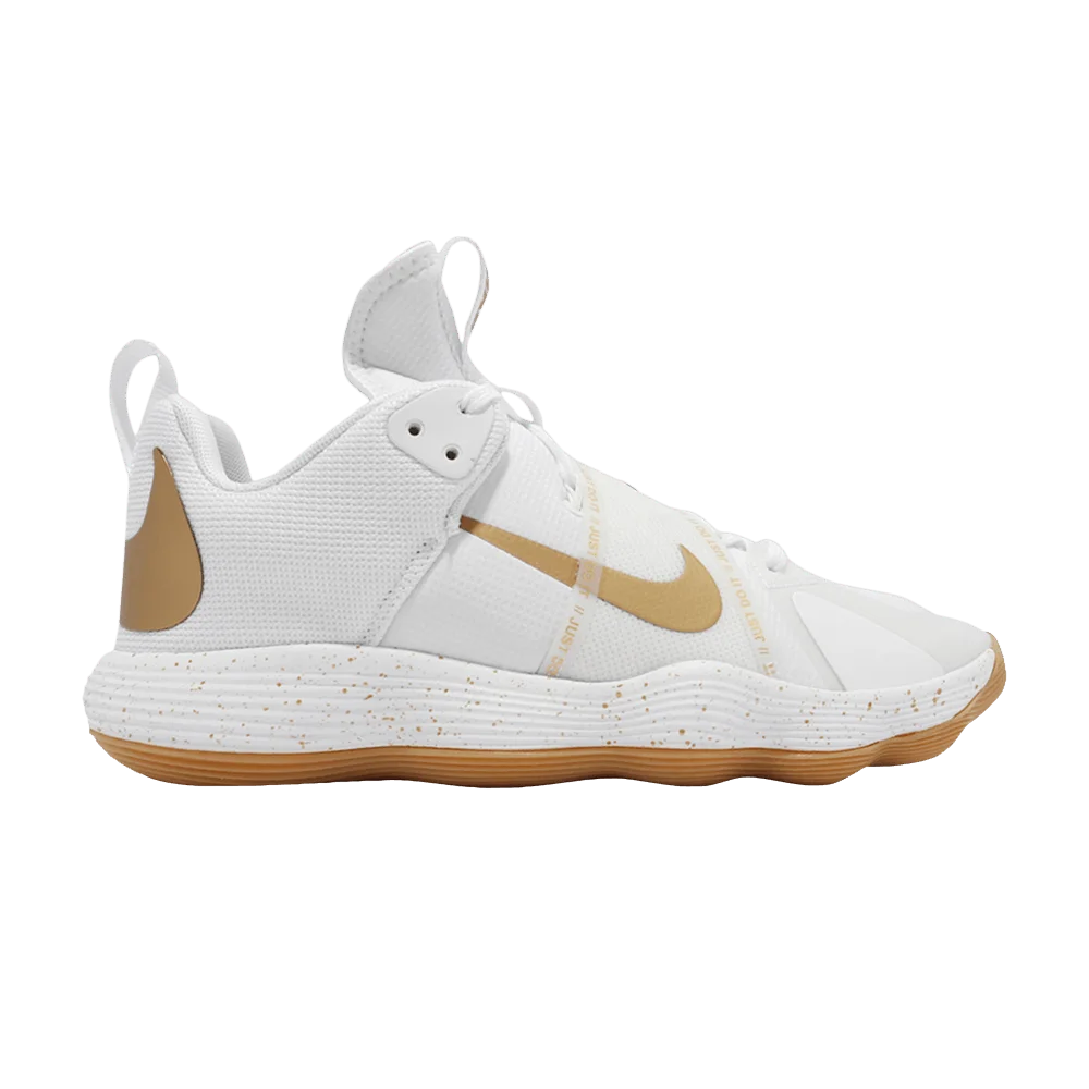 Кроссовки Nike React HyperSet SE 'White Metallic Gold' Sample