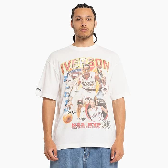 Футболка Mitchell & Ness Allen Iverson Philadelphia 76ers MVP NBA T-Shirt