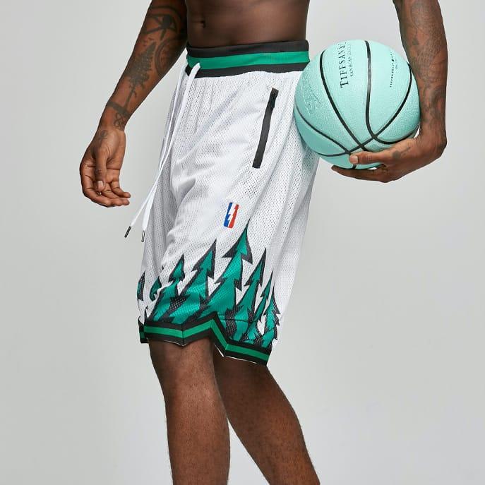 Баскетбольные шорты Ehot Timberwolves White Shorts