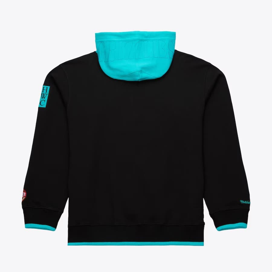 Худи Mitchell & Ness Black Memphis Grizzlies Team OG 3.0 Vintage Fleece Pullover Hoodie