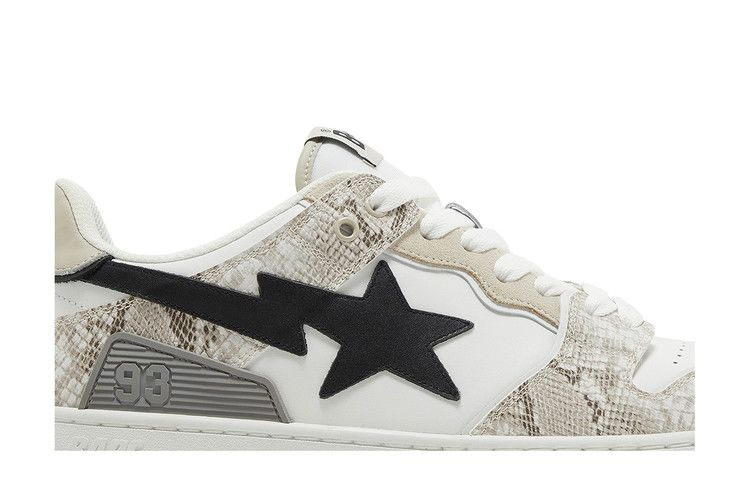 Кроссовки BAPE Sk8 Sta #1 'Beige Snakeskin'