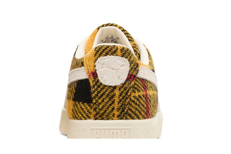 Кроссовки Harris Tweed x Puma Suede Vintage 'Tartan - Yellow'
