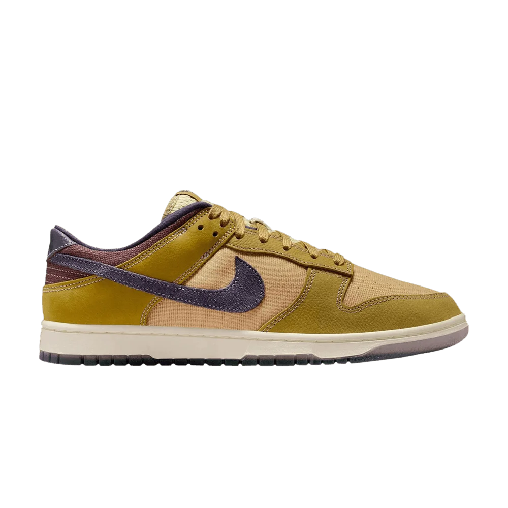 Krossovki-Nike-Dunk-Low-Retro-SE-Buff-Gold-Dark-Raisin