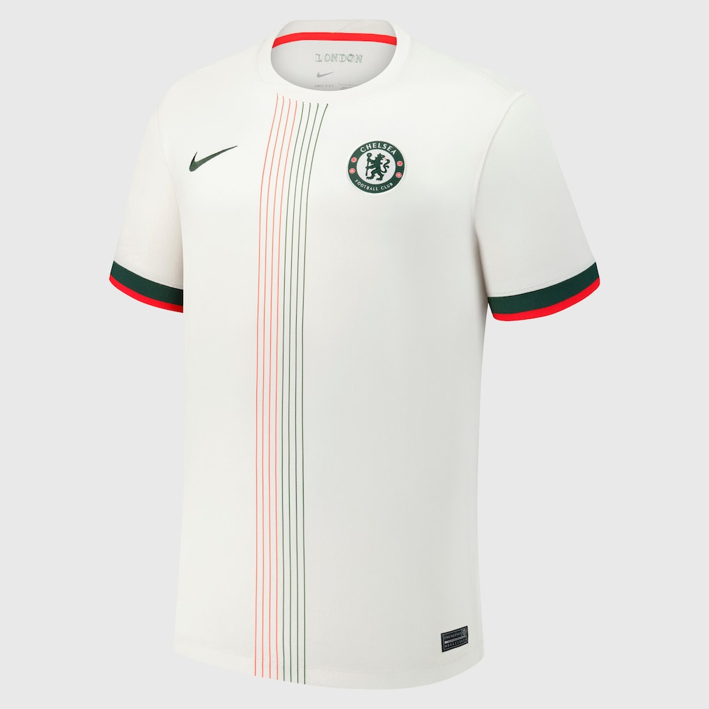 Детское футбольное джерси Chelsea Nike Away Stadium Shirt 2025-26 - Kids with James 24
