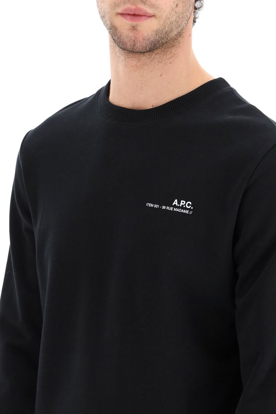 Свитшот A.P.C. Item Sweatshirt Black