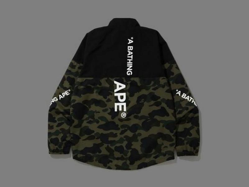 Куртка BAPE 1st Camo Cycling Jacket Green