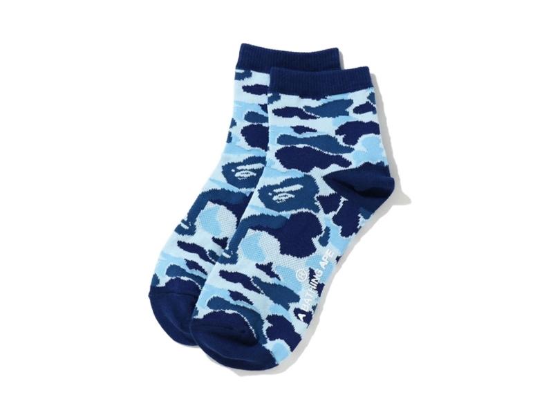 Спортивные носки BAPE ABC Camo Ankle Socks (SS20) Blue