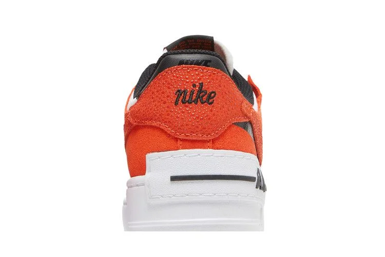 Кроссовки Nike Wmns Air Force 1 Shadow 'Cracked Leather - Rush Orange'