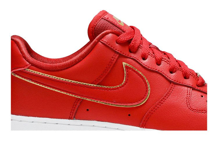 Кроссовки Nike Wmns Air Force 1 Low 'Red Gold Swoosh'