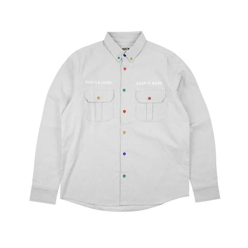 Рубашка GRAF HustleHard Rare Grey Shirt