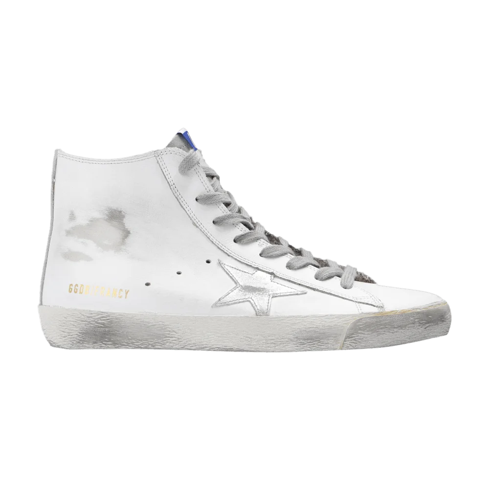 Krossovki-Golden-Goose-Wmns-Francy-White-Silver