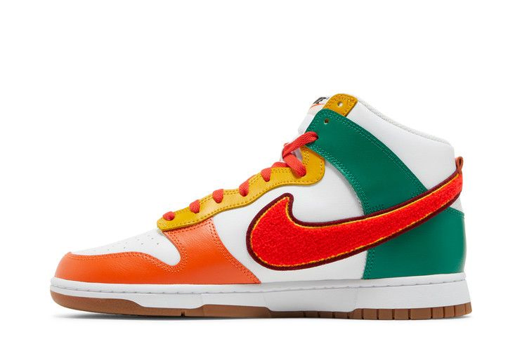 Кроссовки Nike Dunk High 'Chenille Swoosh'