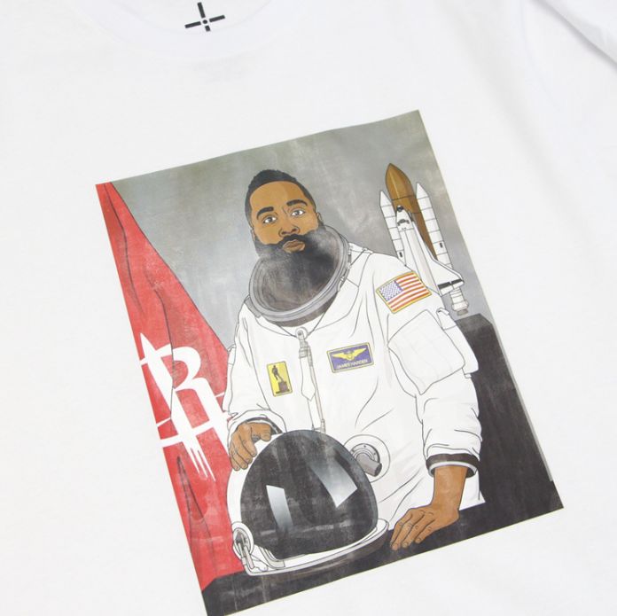 Футболка 2019 James Harden Cosmo Tee White