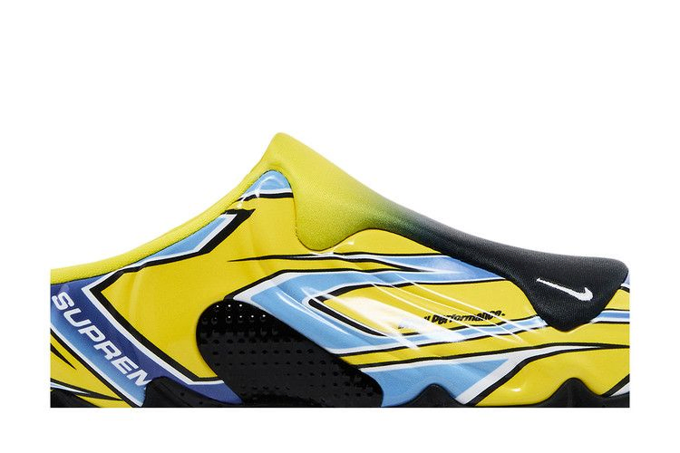 Кроссовки Supreme x Nike Clogposite 'Opti Yellow Blue'