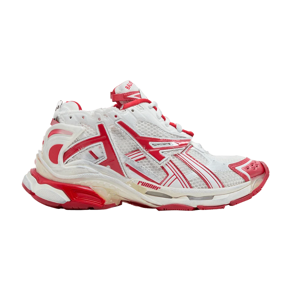 Кроссовки Balenciaga Runner Sneaker 'White Red'