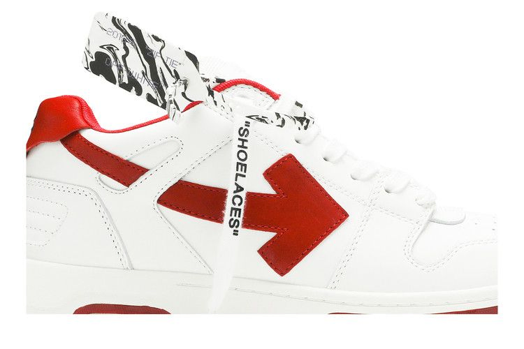 Кроссовки Off-White Out of Office 'White Red'
