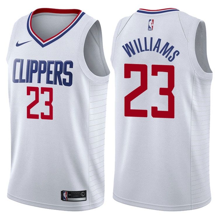 Баскетбольная джерси 2017-18 Lou Williams Los Angeles Clippers #23 Association White