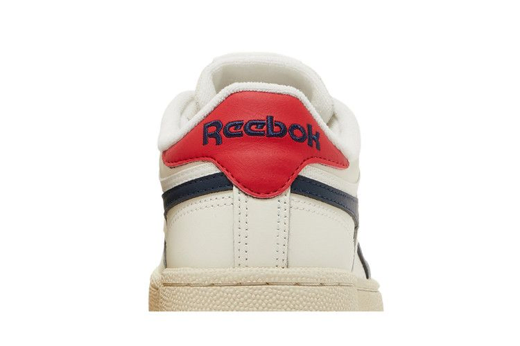 Кроссовки Reebok Club C Revenge 'Chalk Navy Red'
