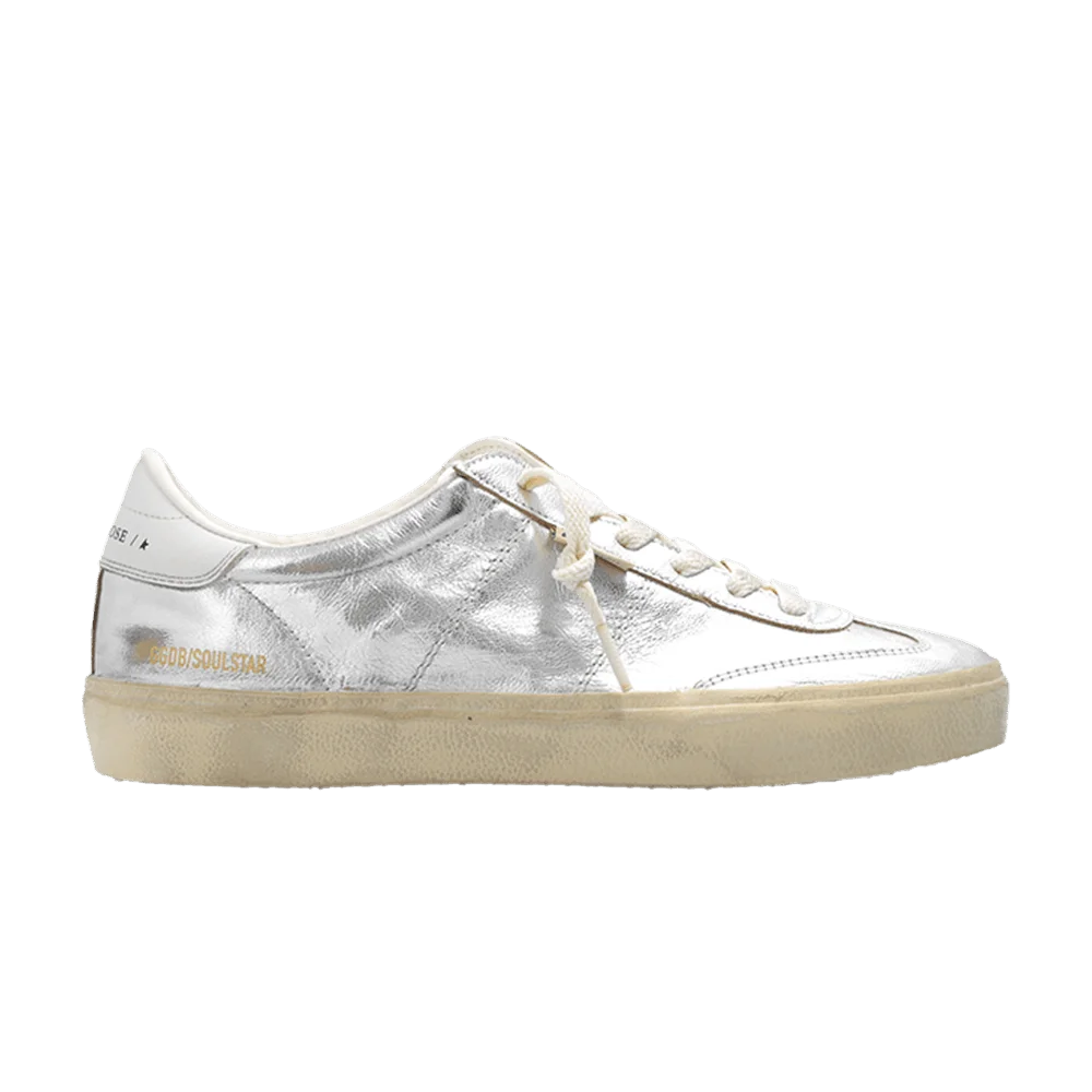 Krossovki-Golden-Goose-Wmns-Soul-Star-Silver